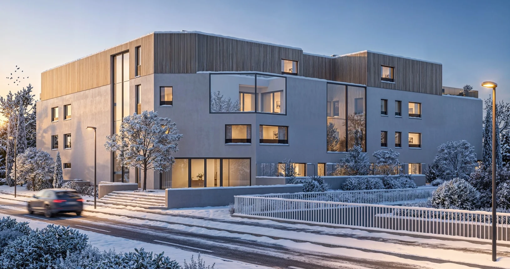 archviz_ renders 3D exteriores_COMPLEJO RESIDENCIAL EN SUIZA